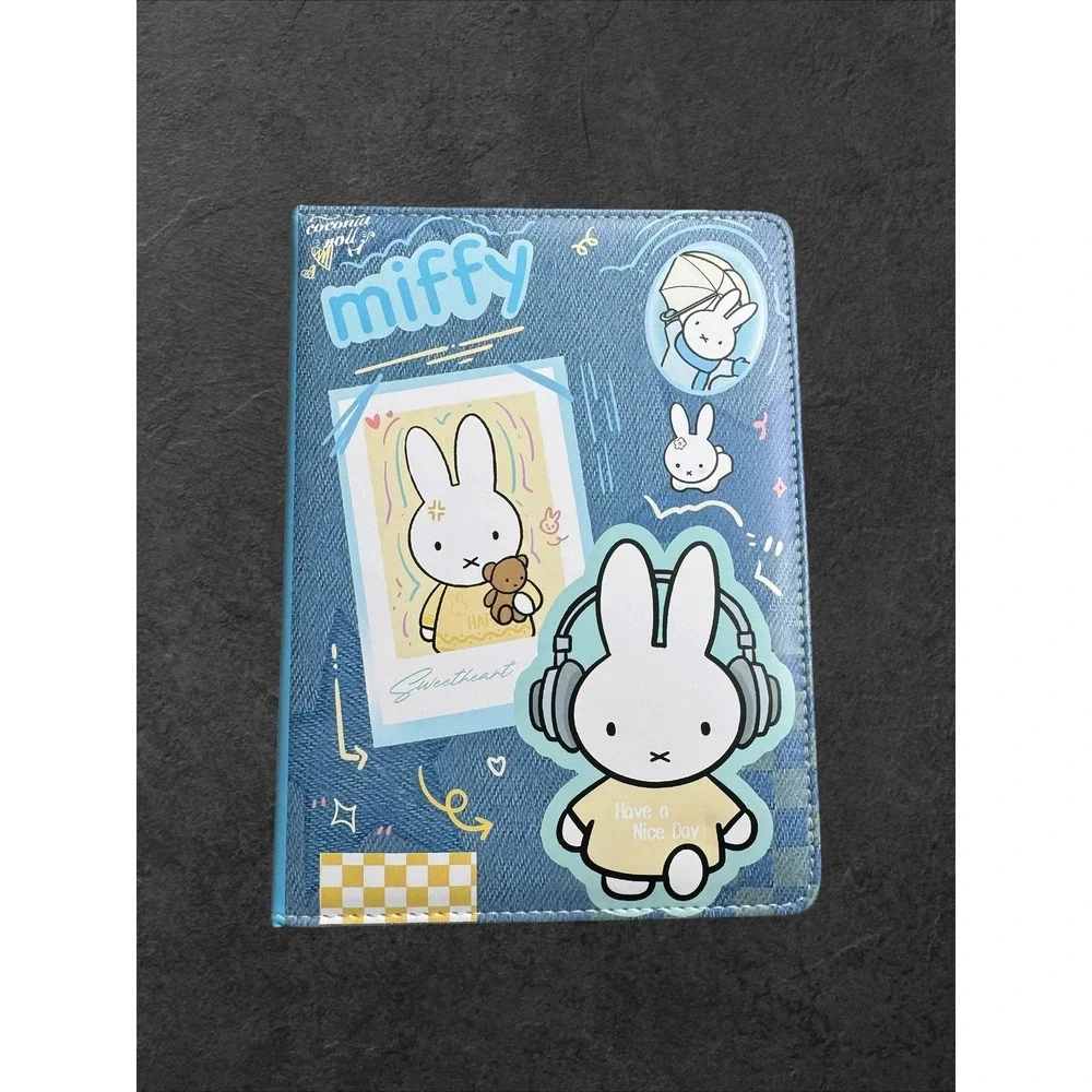 Miffy Blue Denim Style Notebook Journal Dick Bruna Character Stationery New